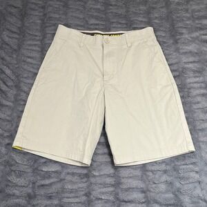 Lee Extreme Comfort Performance Series Mens Khaki Chino Shorts Size 32 104183590